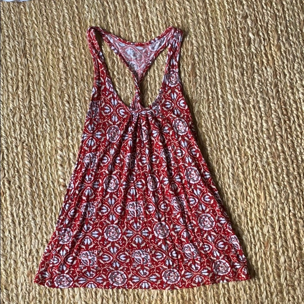 Converse one star printed tank top